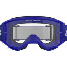 Alpinestars Vision 3 Goggles - Wordmark - Blue - Clear Lens [MPN: 5103325-7189]_2559856