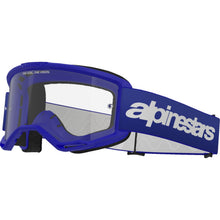 Alpinestars Vision 3 Goggles - Wordmark - Blue - Clear Lens [MPN: 5103325-7189]_2560623