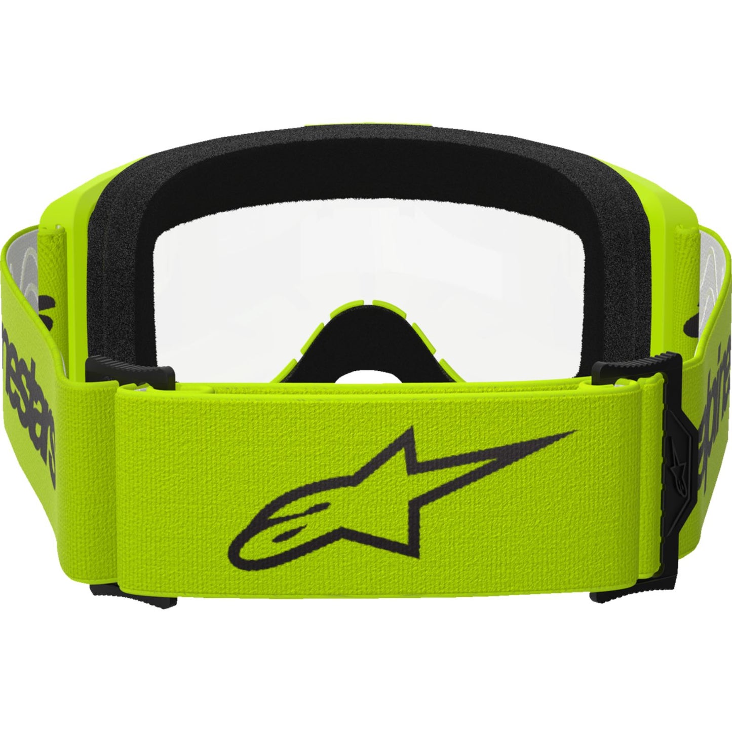Alpinestars Vision 3 Goggles - Wordmark - Yellow - Clear Lens [MPN: 5103325-5038]_2558536