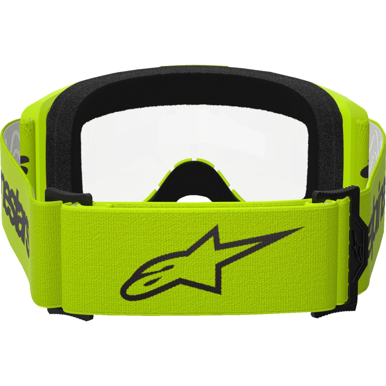 Alpinestars Vision 3 Goggles - Wordmark - Yellow - Clear Lens [MPN: 5103325-5038]_2558536