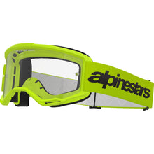 Alpinestars Vision 3 Goggles - Wordmark - Yellow - Clear Lens [MPN: 5103325-5038]_2565484
