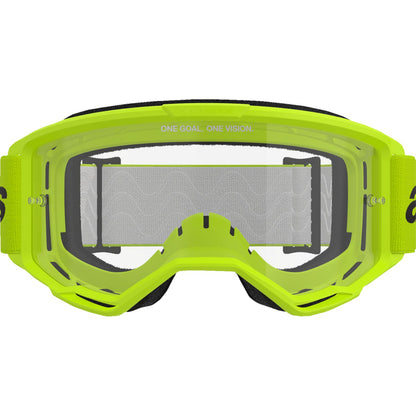 Alpinestars Vision 3 Goggles - Wordmark - Yellow - Clear Lens [MPN: 5103325-5038]_2566008
