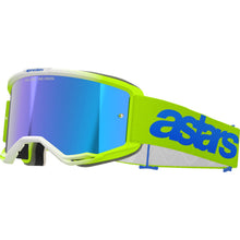 Alpinestars Vision 5 Goggles - Blaze - Yellow/Blue - Blue Mirror Lens [MPN: 5102125-5007]_2559056