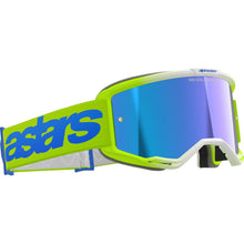 Alpinestars Vision 5 Goggles - Blaze - Yellow/Blue - Blue Mirror Lens [MPN: 5102125-5007]_2559679