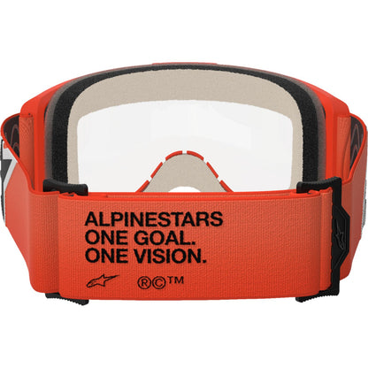 Alpinestars Vision 5 Goggles - Corp - Orange - Clear Lens [MPN: 5101725-430]_2562029