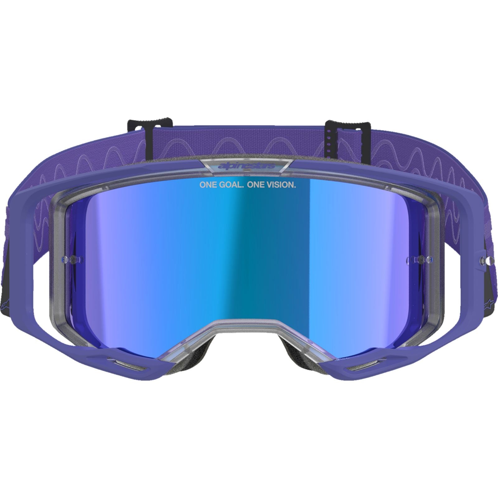 Alpinestars Vision 8 Goggles - Corp - Purple - Blue Mirror Lens [MPN: 5101625-3116]_2560471