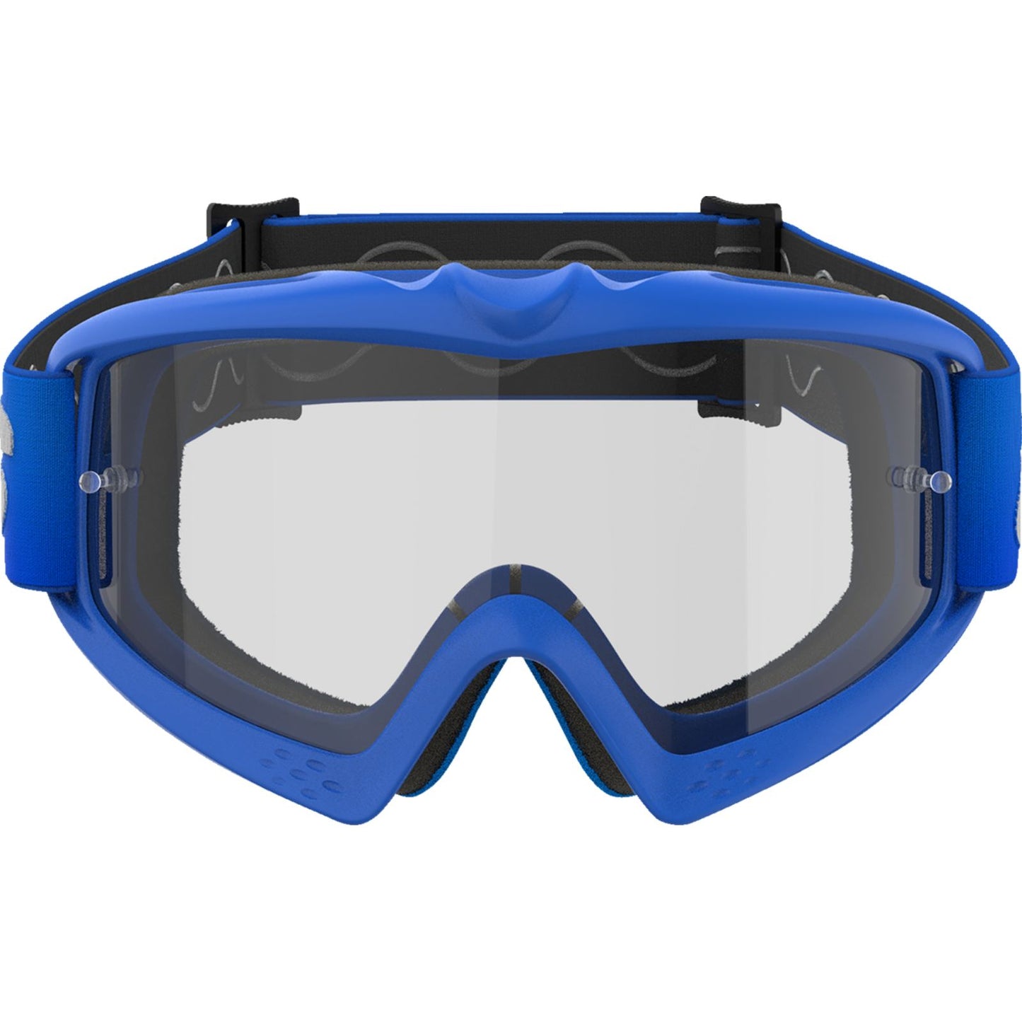 Alpinestars Youth Vision Goggles - Blaze - Blue - Clear Lens [MPN: 5140325-7189]_2564534