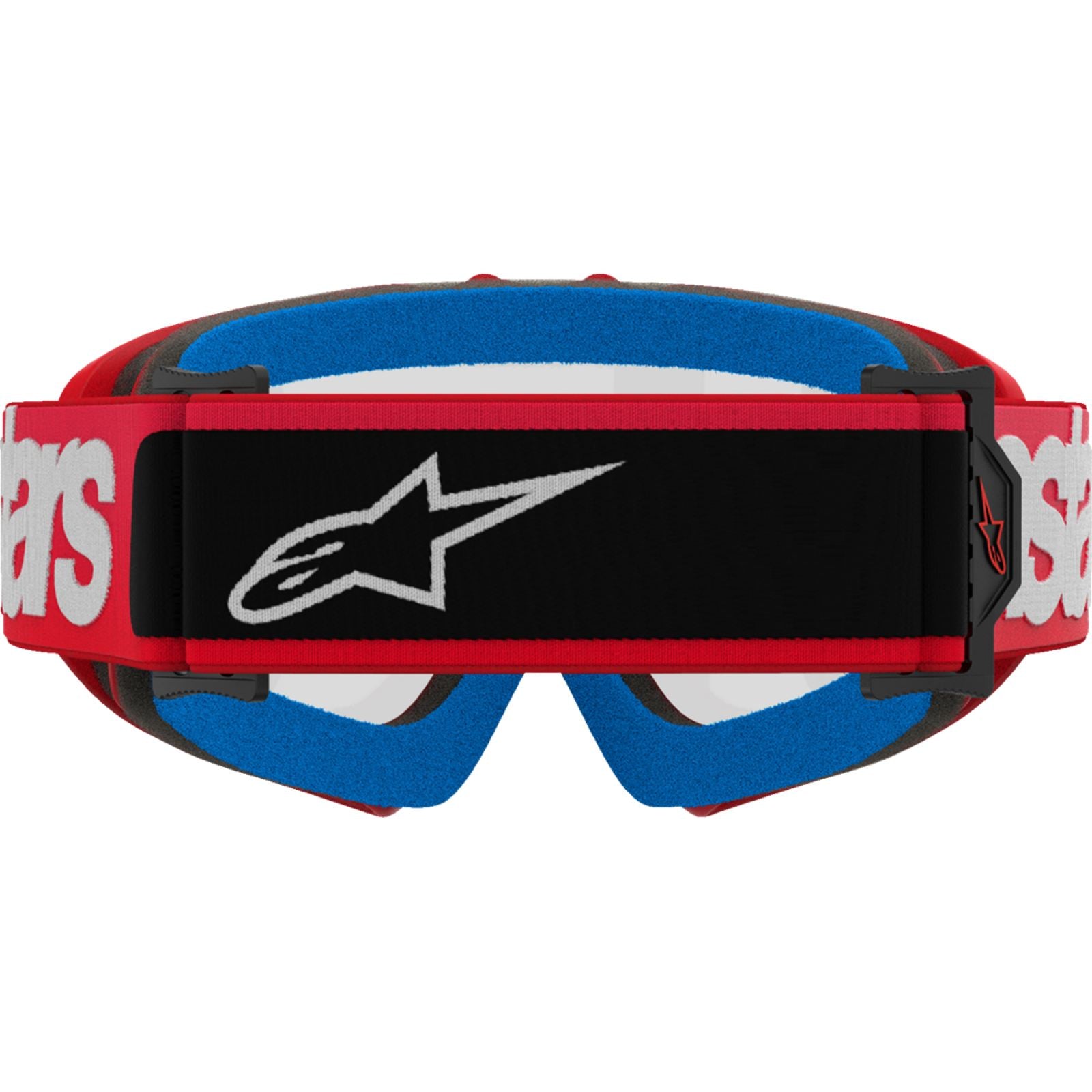 Alpinestars Youth Vision Goggles - Blaze - Red - Clear Lens [MPN: 5140325-3067]_2559144