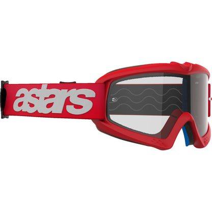Alpinestars Youth Vision Goggles - Blaze - Red - Clear Lens [MPN: 5140325-3067]_2565664