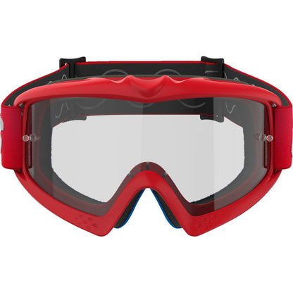Alpinestars Youth Vision Goggles - Blaze - Red - Clear Lens [MPN: 5140325-3067]_2566408