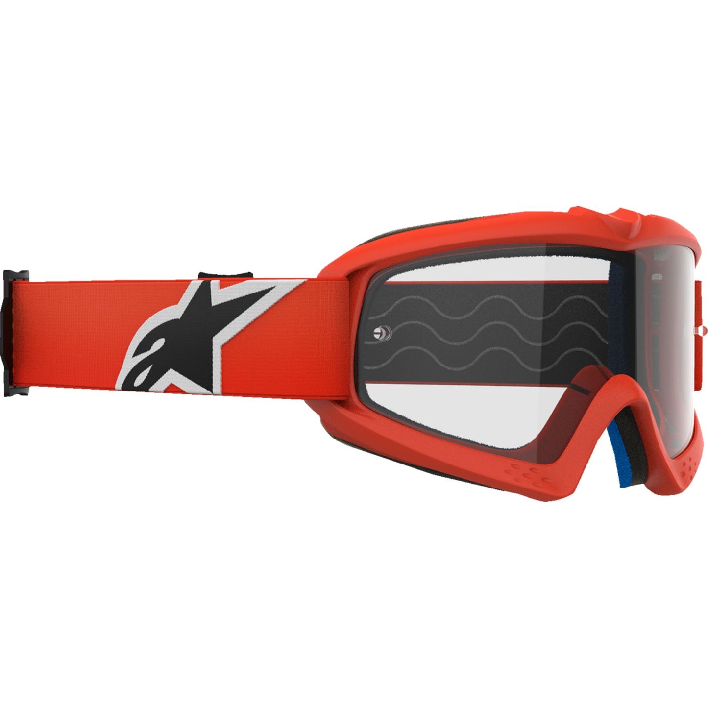 Alpinestars Youth Vision Goggles - Corp - Orange - Clear Lens [MPN: 5140125-430]_2566212