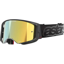 Alpinestars Supertech Vision Goggles - Vista - Black - Gold Mirror Lens [MPN: 5100226-1581]_2560684