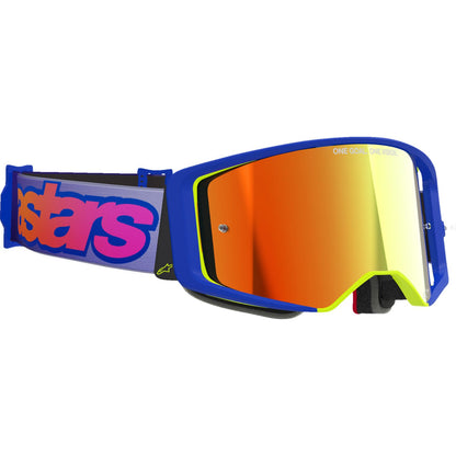Alpinestars Supertech Vision Goggles - Vista - Blue/Yellow/Purple - Red Mirror Lens [MPN: 5100226-7285]_2559825