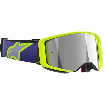 Alpinestars Supertech Goggles - Corp - Purple/Yellow - Silver Mirror Lens [MPN: 5100326-3156]_2565486