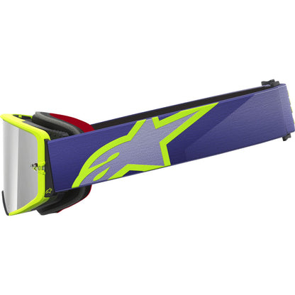 Alpinestars Supertech Goggles - Corp - Purple/Yellow - Silver Mirror Lens [MPN: 5100326-3156]_2565968