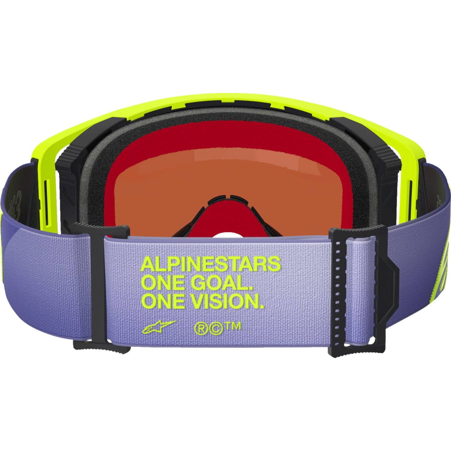 Alpinestars Supertech Goggles - Corp - Purple/Yellow - Silver Mirror Lens [MPN: 5100326-3156]_2566375