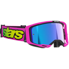 Alpinestars Vision 8 Goggles - Vista - Pink Fluo/Yellow Fluo - Blue Mirror Lens [MPN: 5100426-3159]_2562492