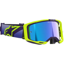 Alpinestars Vision 8 Goggles - Corp - Purple/Yellow Fluo - Blue Mirror Lens [MPN: 5101625-3161]_2568540