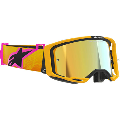 Alpinestars Vision 8 Goggles - Corp - Orange/Yellow/Pink - Gold Mirror Lens [MPN: 5101625-4005]_2560754