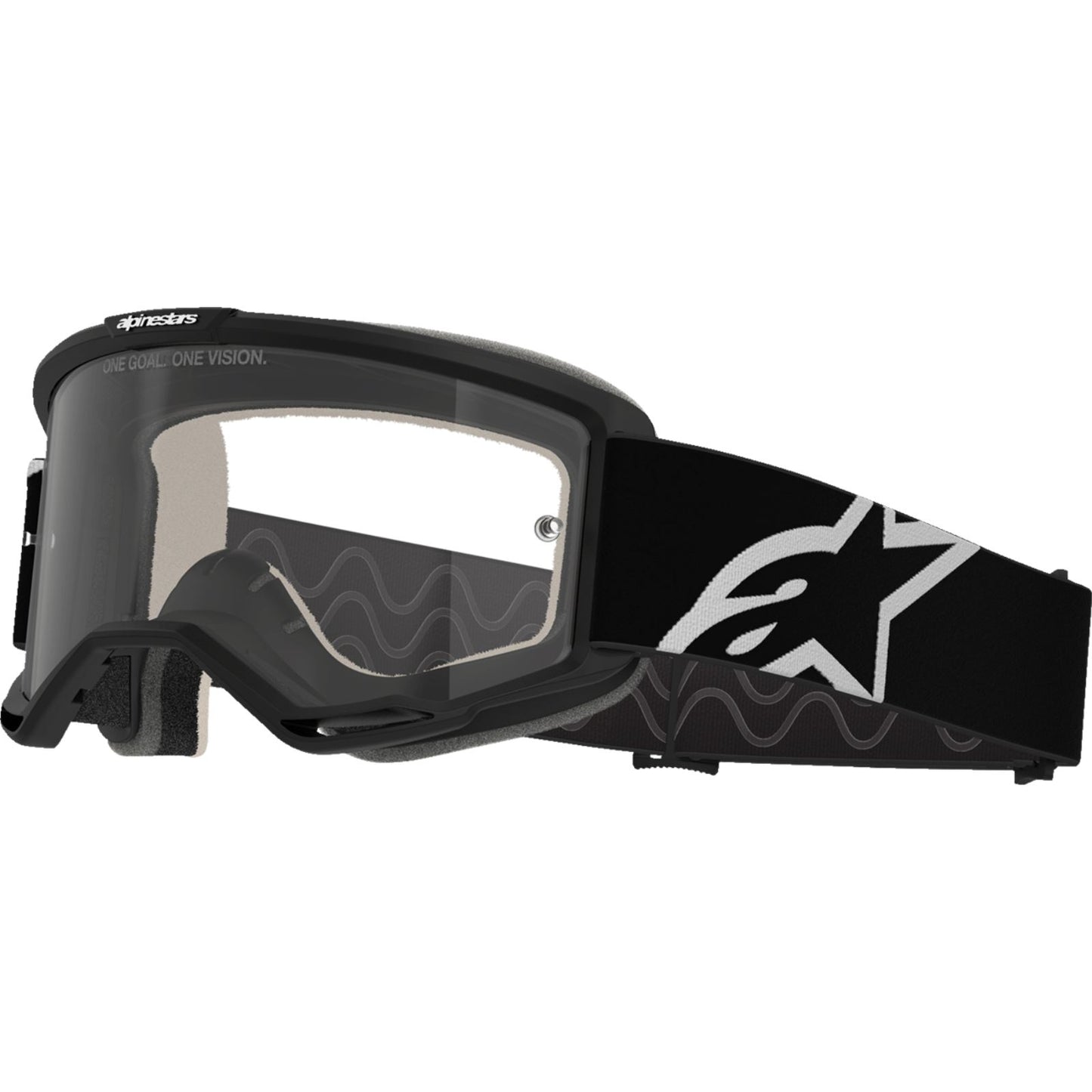 Alpinestars Vision 5 Goggles - Corp - Black - Clear Lens [MPN: 5101725-1425]_2561405