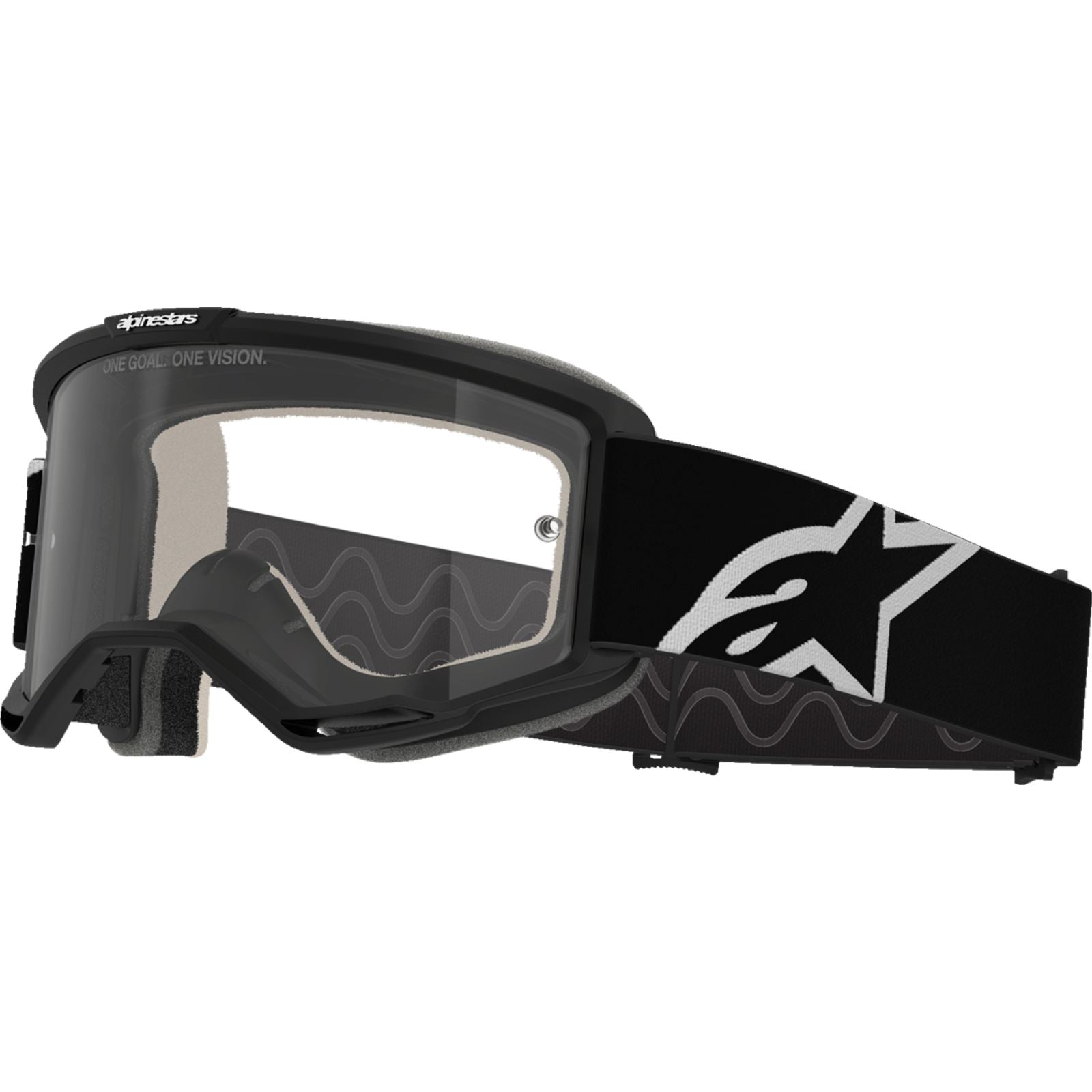 Alpinestars Vision 5 Goggles - Corp - Black - Clear Lens [MPN: 5101725-1425]_2561405