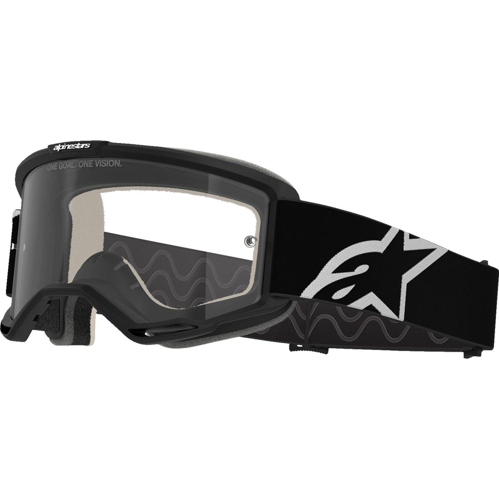 Alpinestars Vision 5 Goggles - Corp - Black - Clear Lens [MPN: 5101725-1425]_2568491