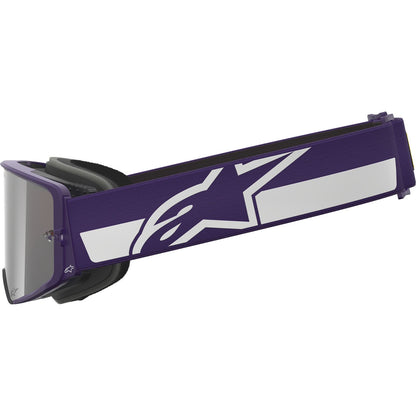Alpinestars Supertech Goggles - Hunta 96 XXV - Purple/White - Silver Mirror Lens [MPN: 5101226-3168]_2558490