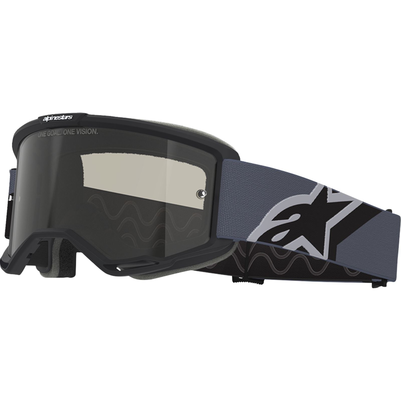 Alpinestars Vision Sand Goggles - Black/Gray - Dark Gray Smoke Lens [MPN: 5100826-1572]_2562435