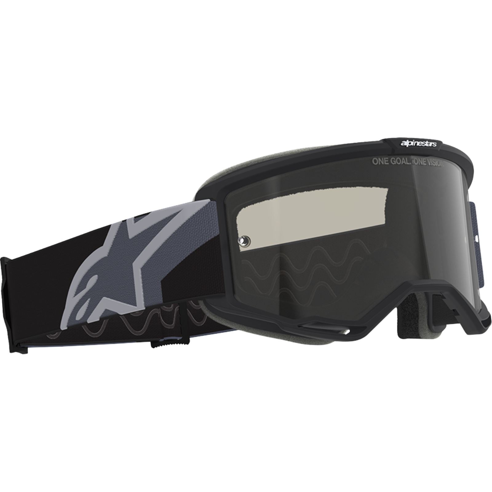 Alpinestars Vision Sand Goggles - Black/Gray - Dark Gray Smoke Lens [MPN: 5100826-1572]_2566424