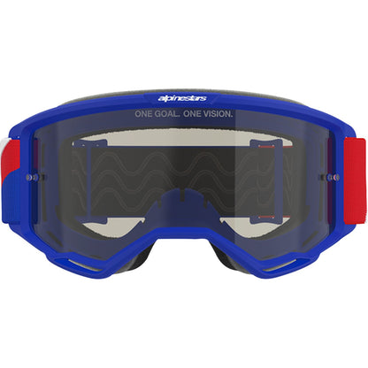 Alpinestars Vision Sand Goggles - Blue/Red/White - Dark Smoke Lens [MPN: 5100826-7295]_2560459