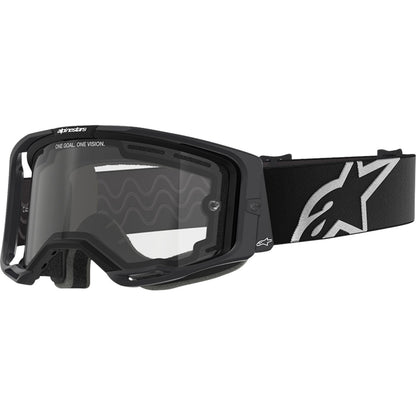 Alpinestars Vision 8 Goggles - Corp - Dual Pane - Black - Clear Lens [MPN: 5101025-1517]_2558515