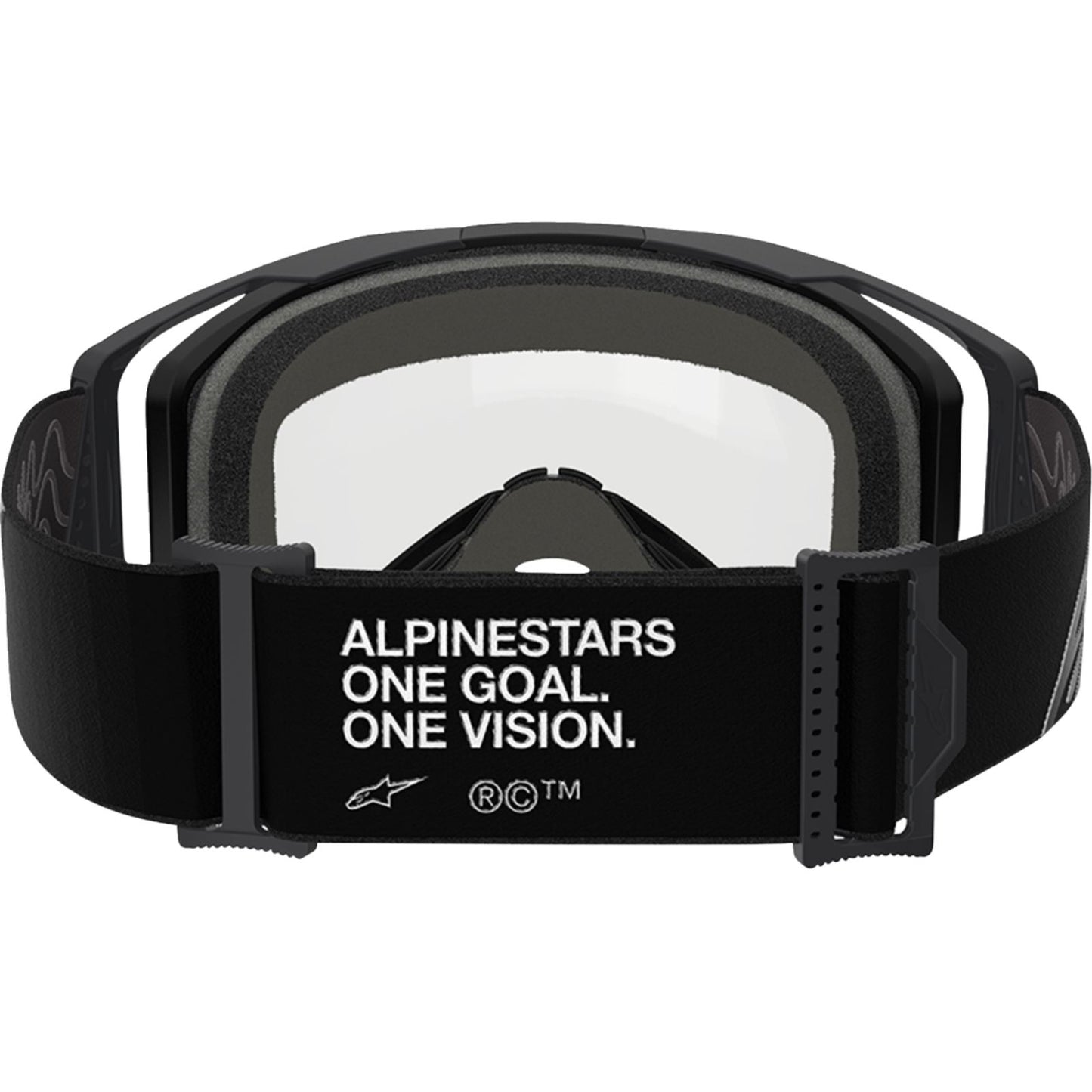 Alpinestars Vision 8 Goggles - Corp - Dual Pane - Black - Clear Lens [MPN: 5101025-1517]_2559485