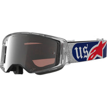 Alpinestars Supertech Goggles - Merica 25 - Red/Blue - Silver/Copper [MPN: 5105226-3720]_2560275
