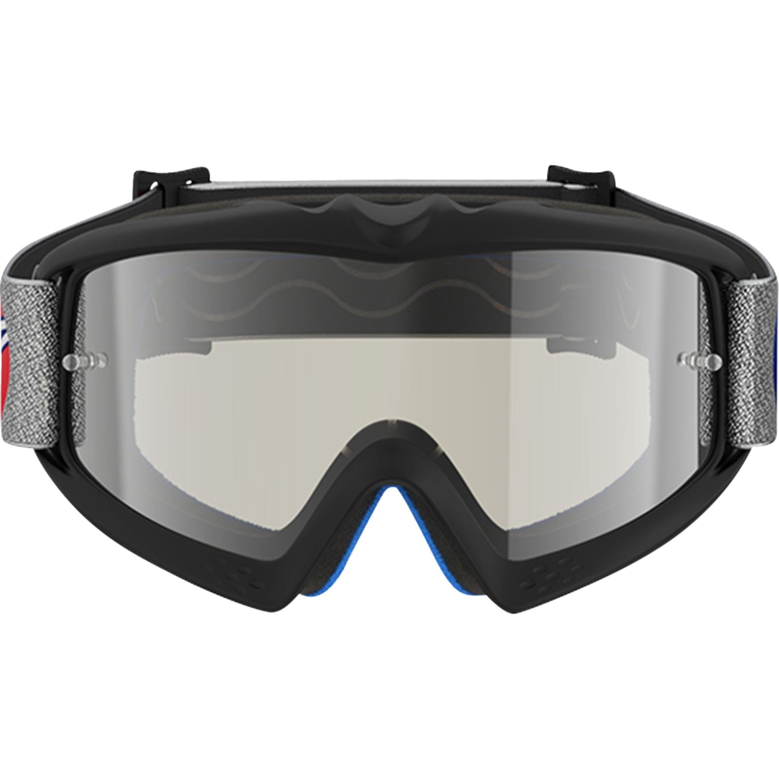 Alpinestars Youth Vision Corp Goggles - Merica 25 - Red/Blue Silver Mirror Lens [MPN: 5140126-3700]_2561033