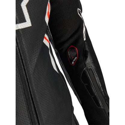 Alpinestars GP Tech v5 Leather Suit - Black/White/Red Fluo_2561685