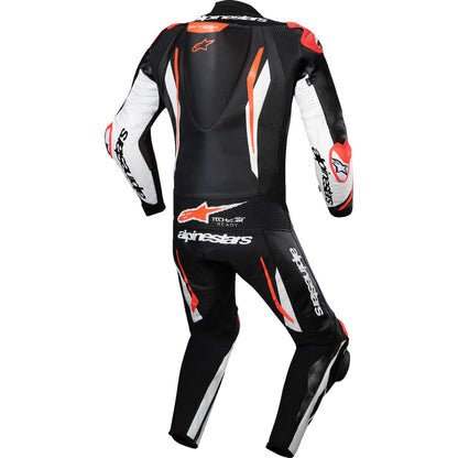 Alpinestars GP Tech v5 Leather Suit - Black/White/Red Fluo_2565060