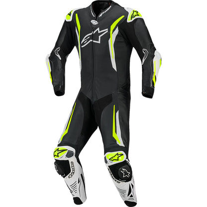 Alpinestars GP Tech v5 Leather Suit - Black/White/Yellow Fluo_2559990