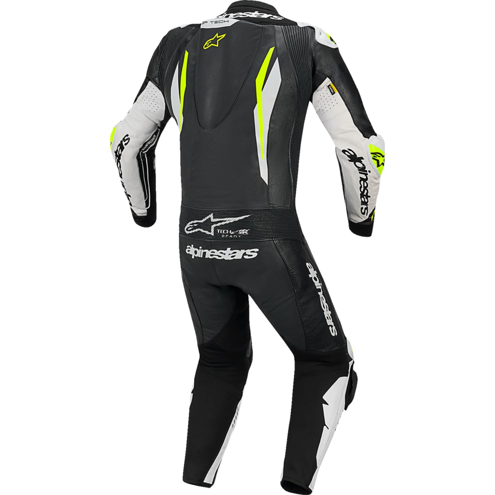 Alpinestars GP Tech v5 Leather Suit - Black/White/Yellow Fluo_2561597