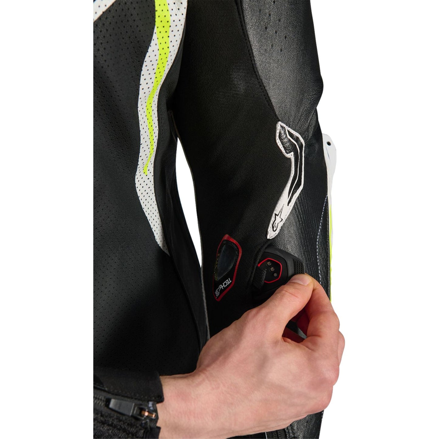 Alpinestars GP Tech v5 Leather Suit - Black/White/Yellow Fluo_2562348