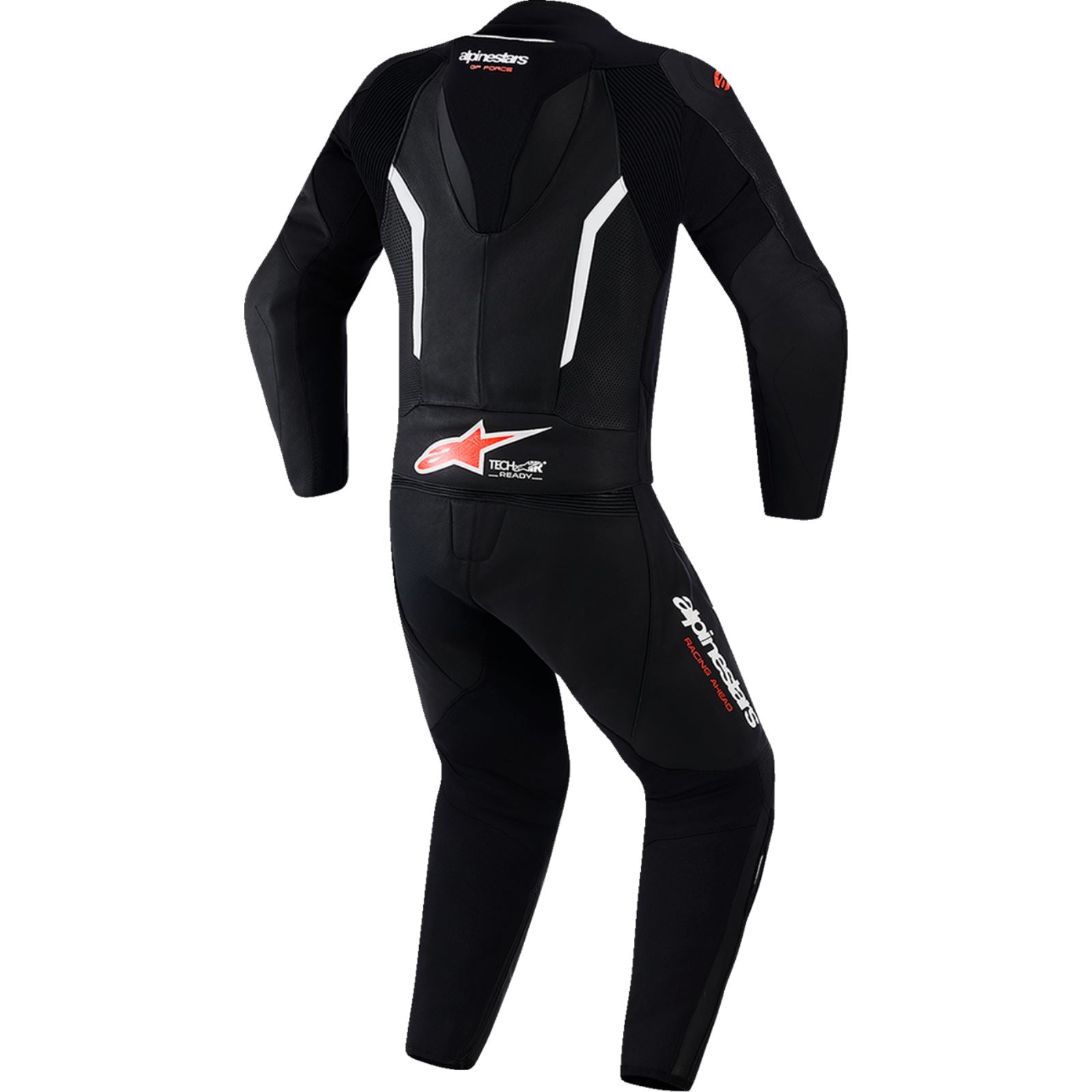 Alpinestars GP Force v2 Leather Suit - Black/White/Red Fluo_2559281