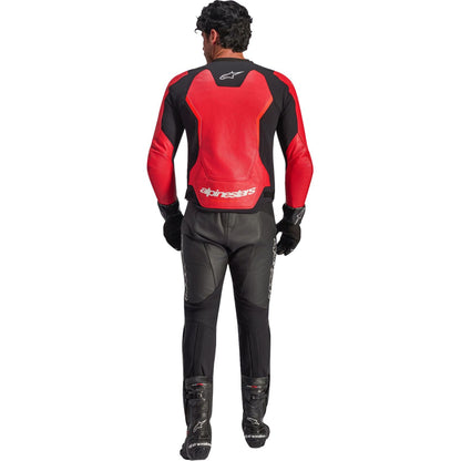 Alpinestars GP Force v2 Airflow Leather Jacket - Red/Red Fluo_2560885
