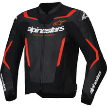 Alpinestars GP Force v2 Airflow Leather Jacket Black/Red Fluo_2564936