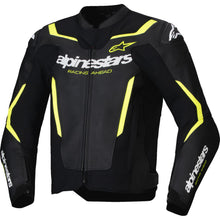 Alpinestars GP Force v2 Airflow Leather Jacket Black/Yellow Fluo_2563899