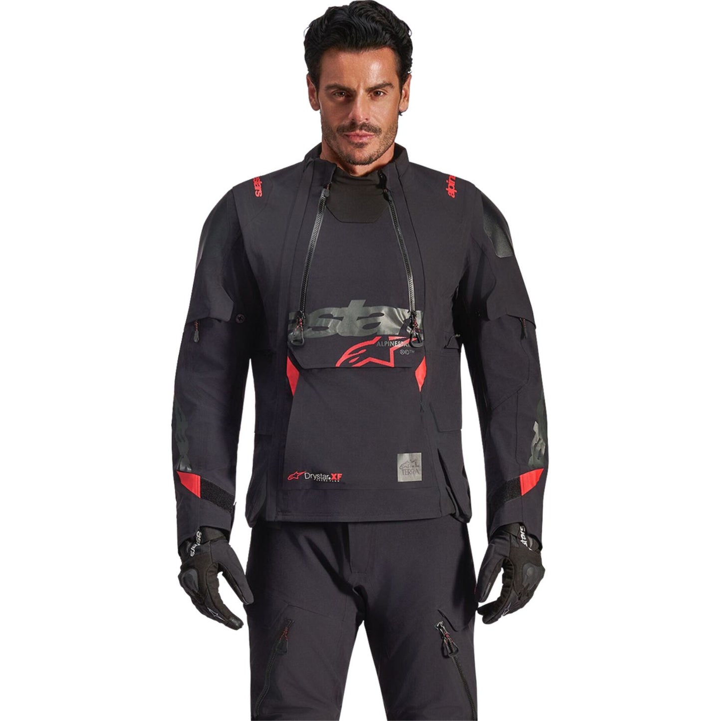 Alpinestars Halo Pro Drystar® XF Laminated Jacket - Black/Dark Shadow_2564980