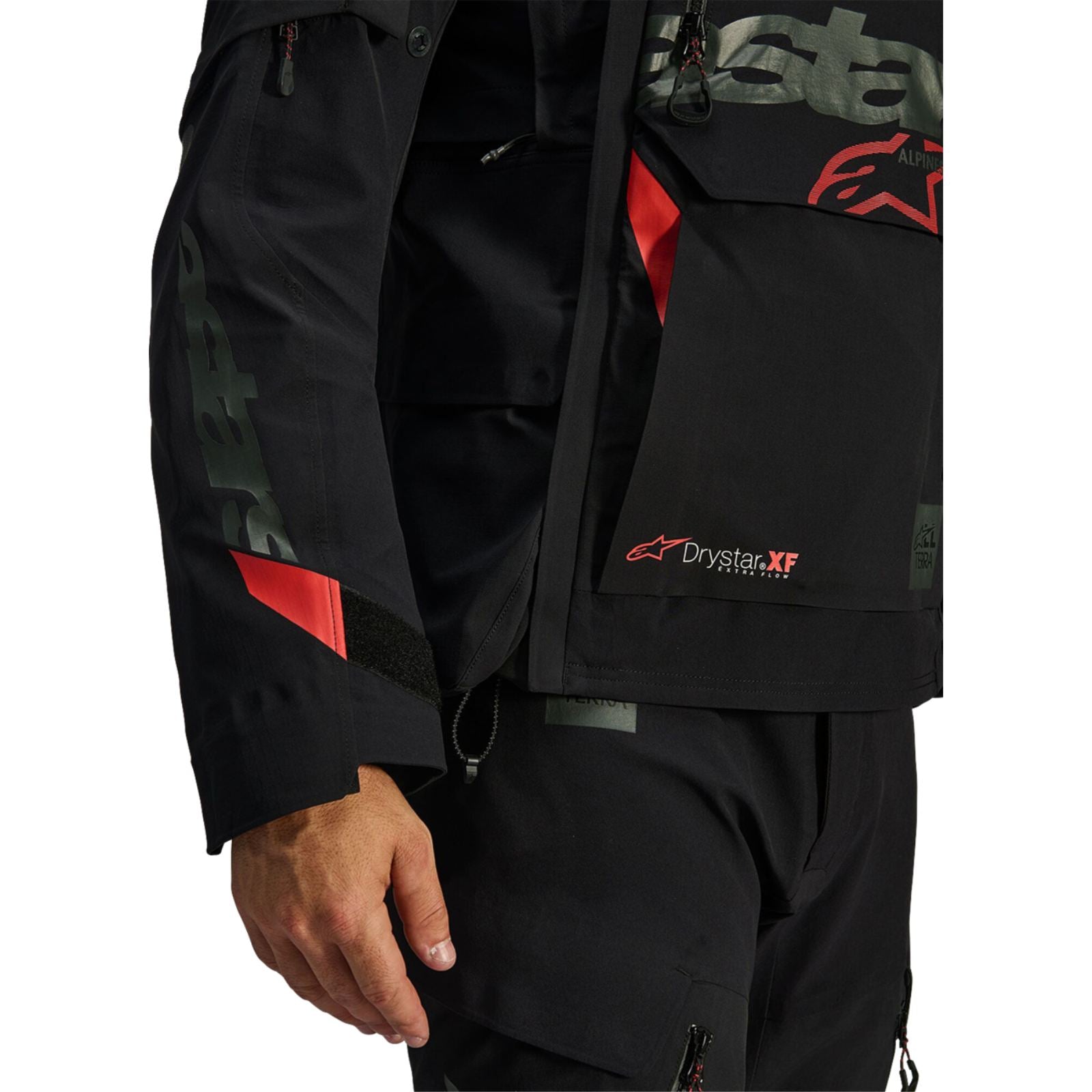 Alpinestars Halo Pro Drystar® XF Laminated Jacket - Black/Dark Shadow_2560313