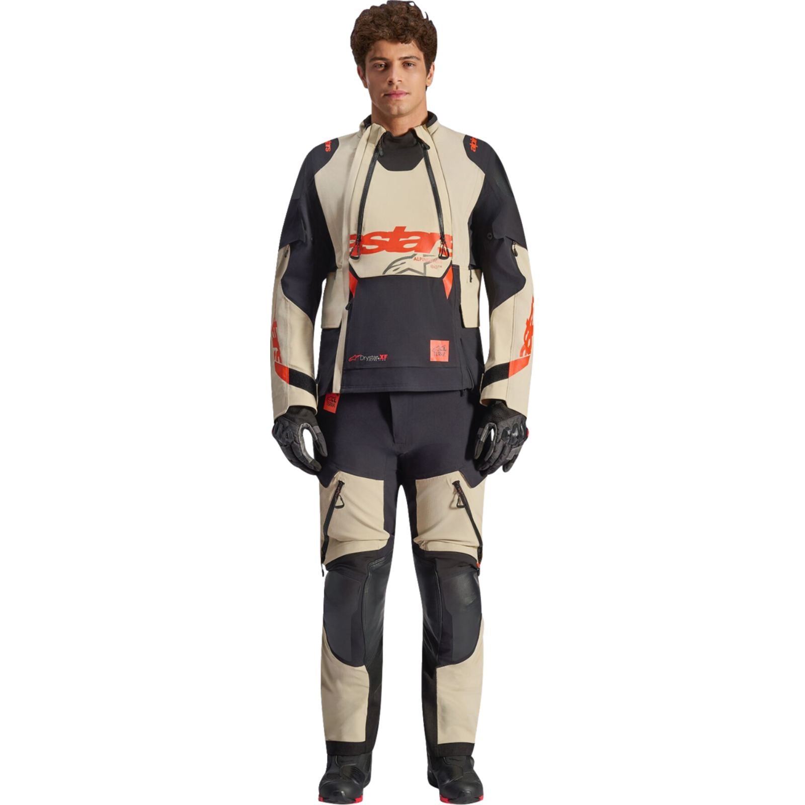 Alpinestars Halo Pro Drystar® XF Laminated Jacket - Mastic/Black_2560213