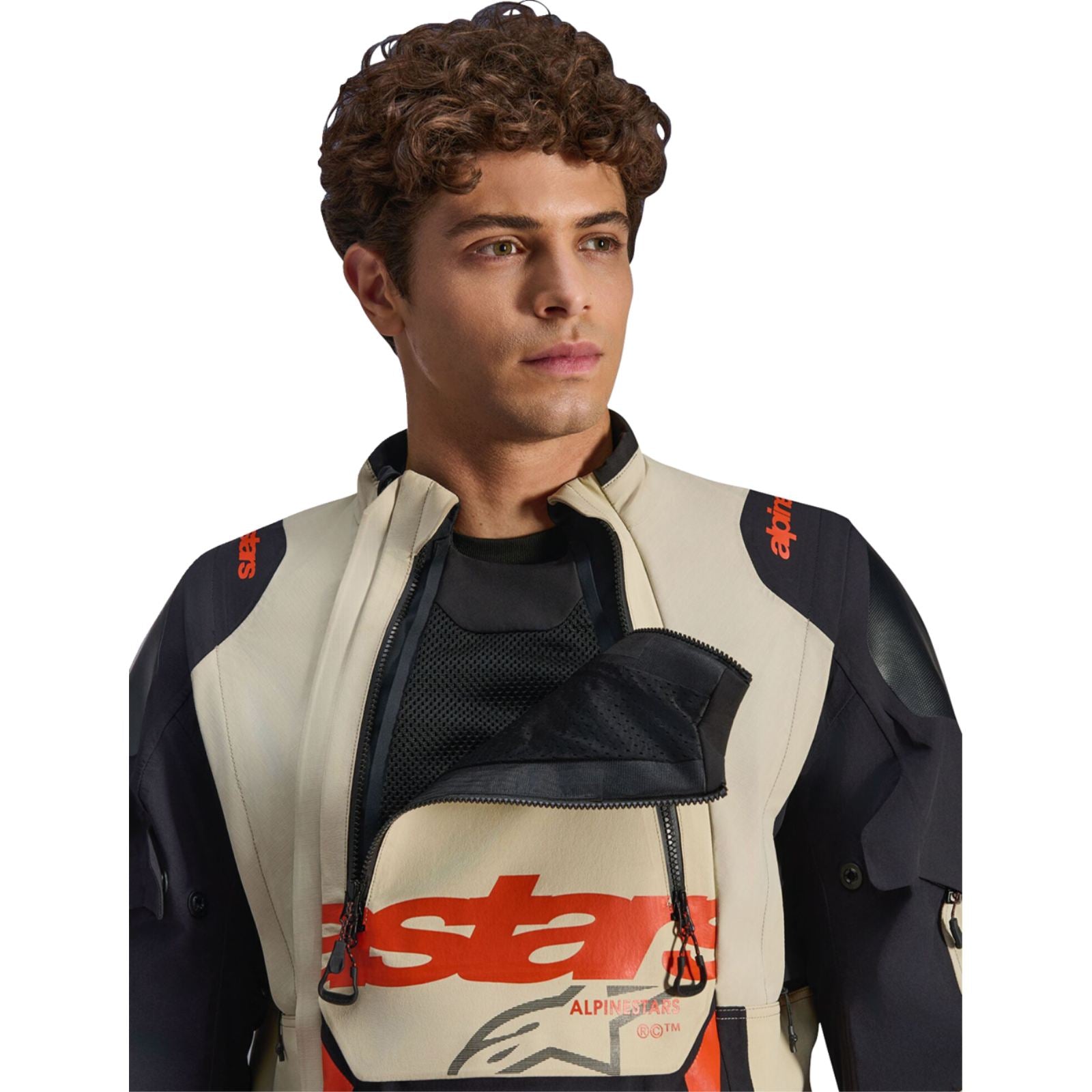 Alpinestars Halo Pro Drystar® XF Laminated Jacket - Mastic/Black_2564186
