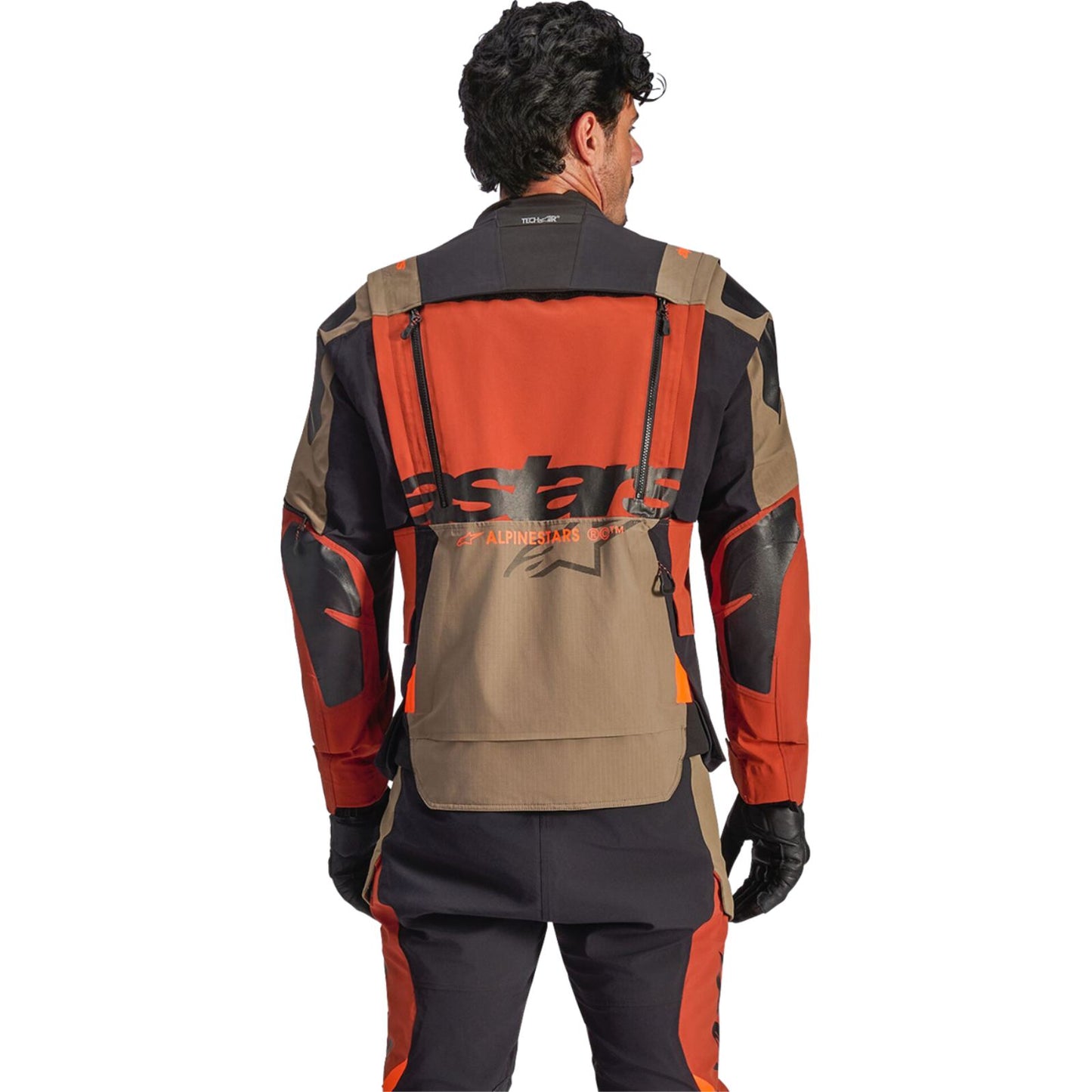 Alpinestars Halo Pro Drystar® XF Laminated Jacket - Walnut/Rust/Black_2560383