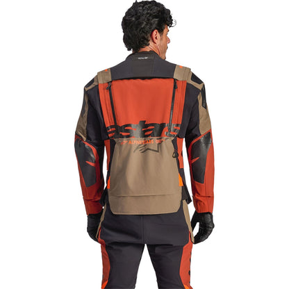 Alpinestars Halo Pro Drystar® XF Laminated Jacket - Walnut/Rust/Black_2560383