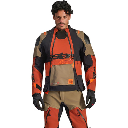 Alpinestars Halo Pro Drystar® XF Laminated Jacket - Walnut/Rust/Black_2563260